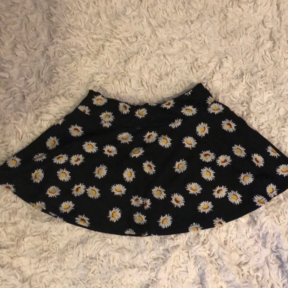 Sunflower Skater Skirt Mini